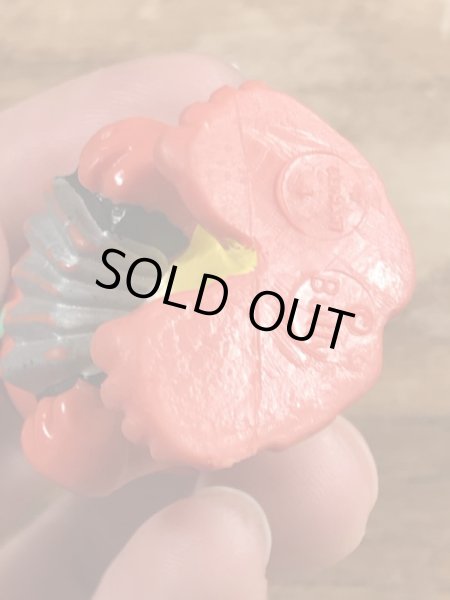 80’sのアコーディオンを弾いているアストロスニックのヴィンテージのPVC製フィギュア