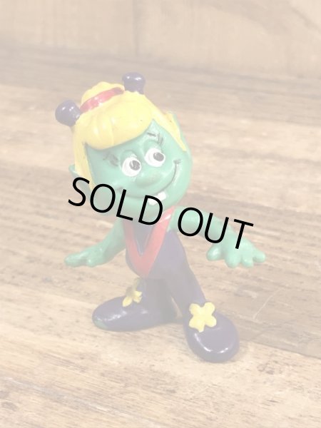 80’sの女の子のアストロスニックのヴィンテージのPVC製フィギュア