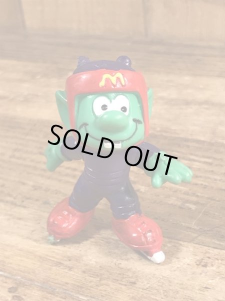 80’sのアイススケートをしているアストロスニックのヴィンテージのPVC製フィギュア