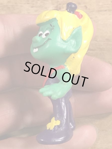 80’sの女の子のアストロスニックのヴィンテージのPVC製フィギュア