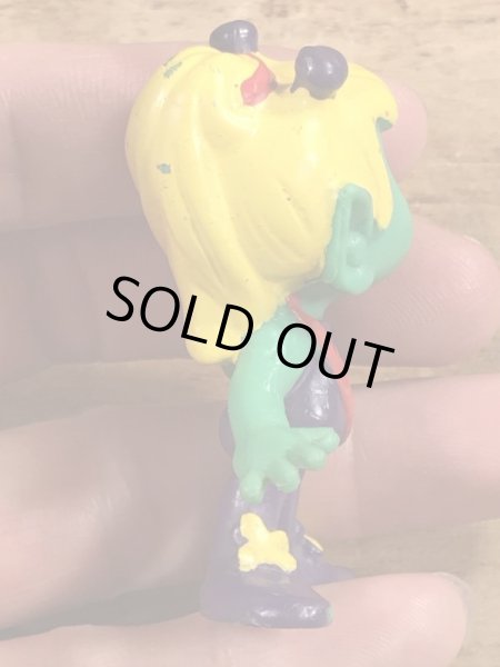 80’sの女の子のアストロスニックのヴィンテージのPVC製フィギュア