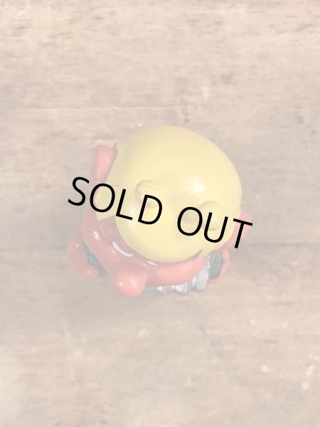 80年代頃のアコーディオンを弾いているアストロスニックのビンテージのPVCフィギュア