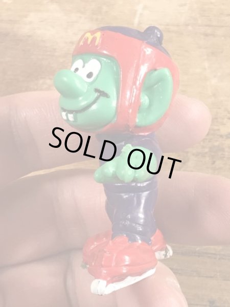 80’sのアイススケートをしているアストロスニックのヴィンテージのPVC製フィギュア