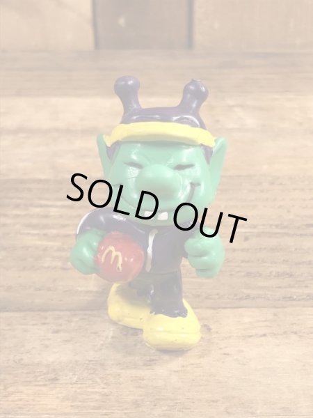 80’sのラグビーをしているアストロスニックのヴィンテージのPVC製フィギュア