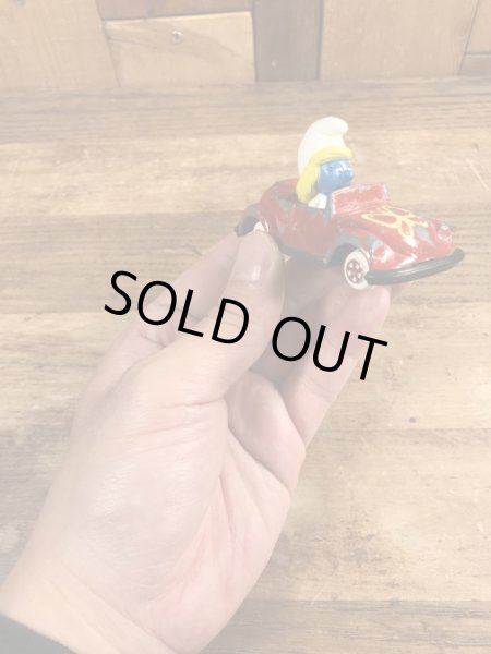 80’sのスマーフェットのヴィンテージのミニカー