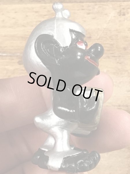 80’sのアコーディオンを弾いているアストロスニックのヴィンテージのPVC製フィギュア