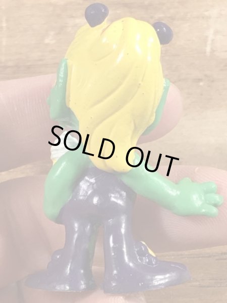 80年代頃のソフトクリームを持ったアストロスニックのビンテージのPVCフィギュア