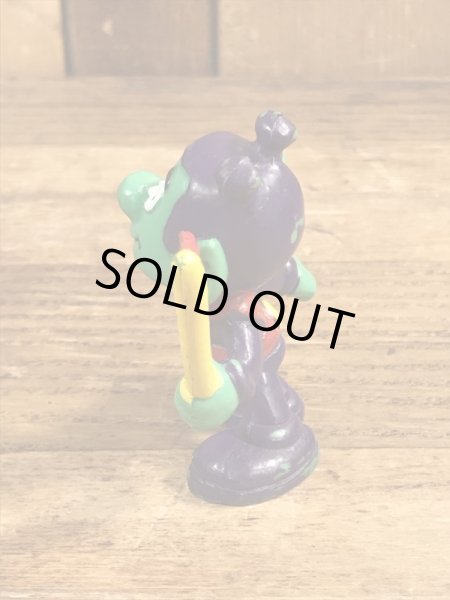 80’sのフラッグを持ったアストロスニックのヴィンテージのPVC製フィギュア