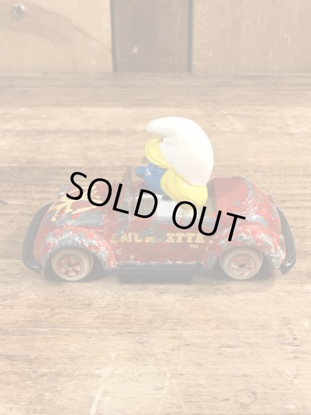 80’sのスマーフェットのヴィンテージのミニカー