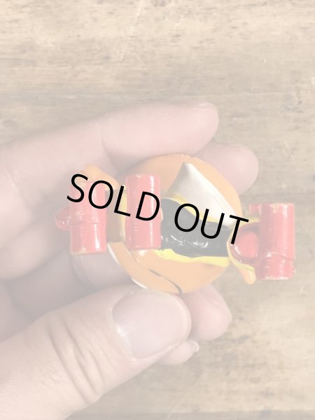 80’sのローラースケートをしているスノークスのヴィンテージのPVC製フィギュア