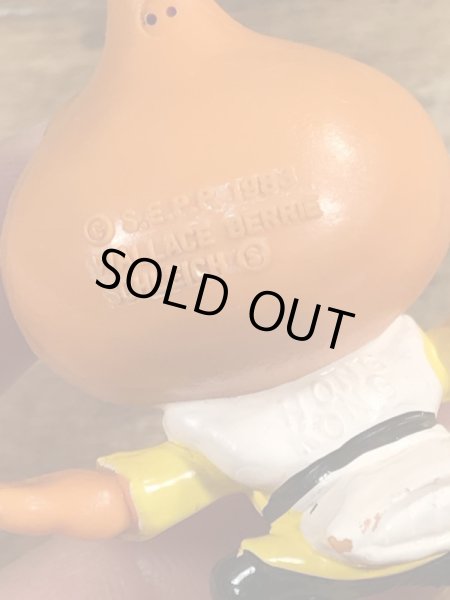 80年代頃のローラースケートをしているスノークスのビンテージのPVCフィギュア