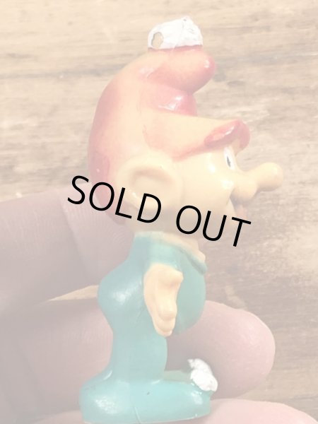 70’sのスマーフによく似たThe Gnome FamilyのヴィンテージのPVC製フィギュア