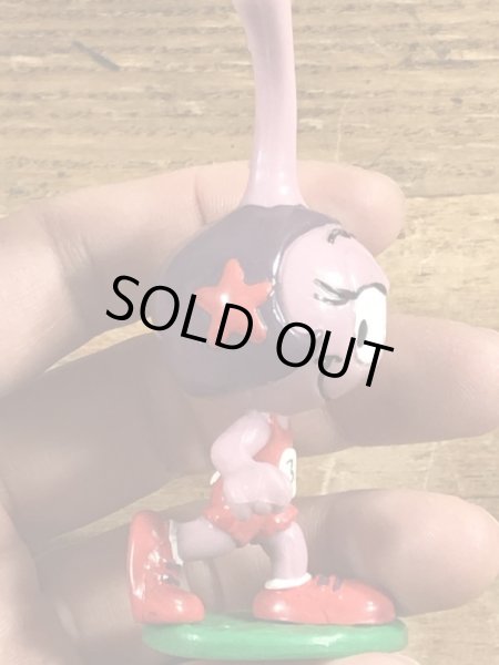 80’sのランニングをしているスノークスのヴィンテージのPVC製フィギュア