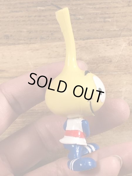 80’sの野球をしているスノークスのヴィンテージのPVC製フィギュア