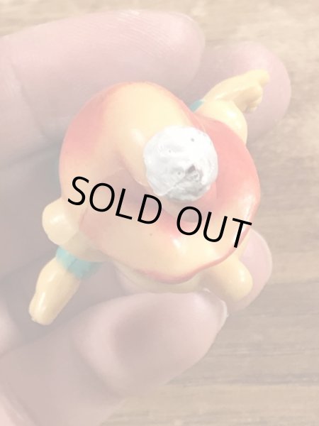 70年代頃のスマーフによく似たグノームファミリーのビンテージのPVCフィギュア