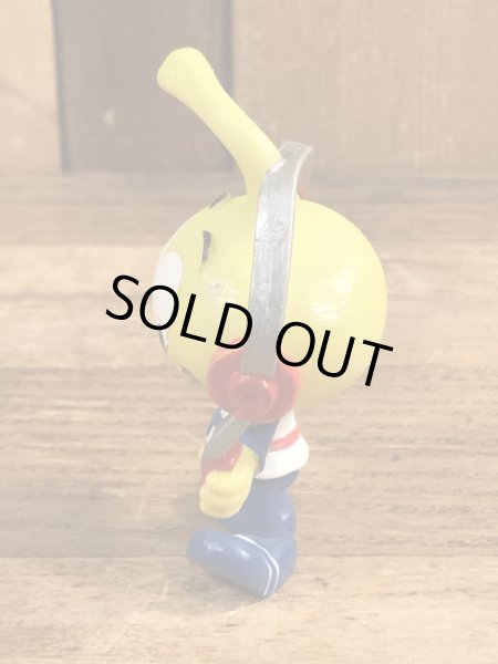 80’sのヘッドホンをしているスノークスのヴィンテージのPVC製フィギュア