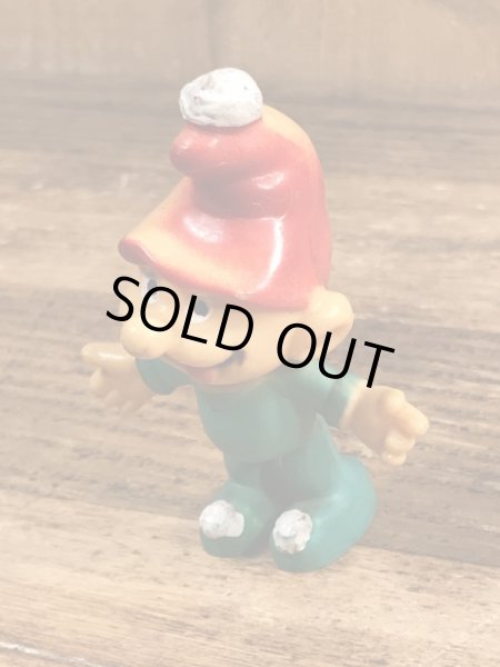 70’sのスマーフによく似たThe Gnome FamilyのヴィンテージのPVC製フィギュア