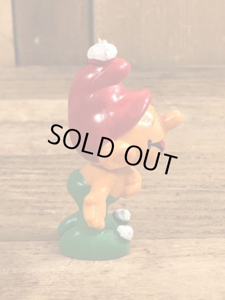 70年代頃のスマーフによく似たグノームファミリーのビンテージのPVCフィギュア