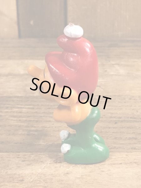 70’sのスマーフによく似たグノームファミリーのヴィンテージのPVC製フィギュア