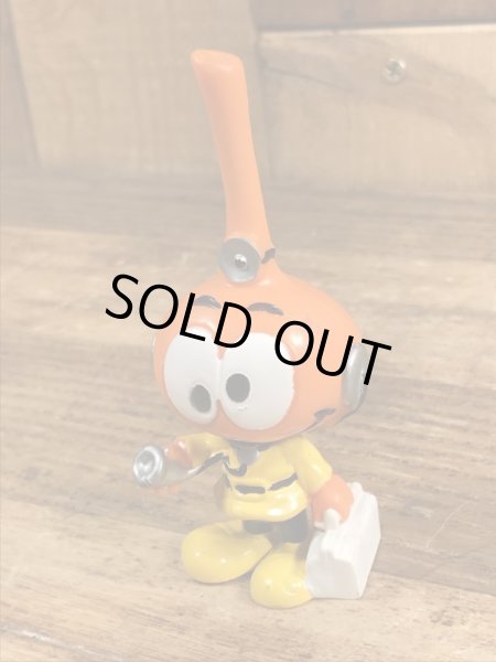 80’sのドクターのスノークスのヴィンテージのPVC製フィギュア