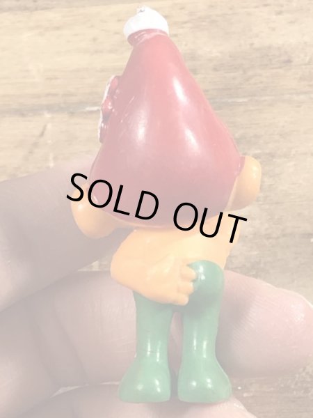 70年代頃のスマーフに似たグノームファミリーのビンテージのPVCフィギュア