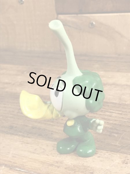 80’sのほら貝を吹いたスノークスのヴィンテージのPVC製フィギュア