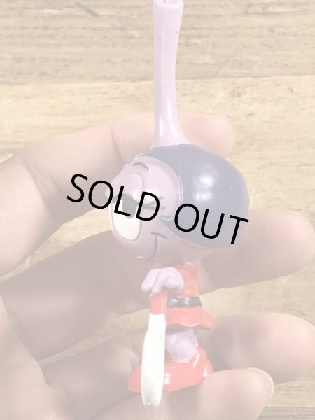 80’sのテニスをしているスノークスのヴィンテージのPVC製フィギュア