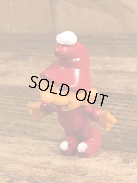 70’sのスマーフによく似たグノームファミリーのヴィンテージのPVC製フィギュア