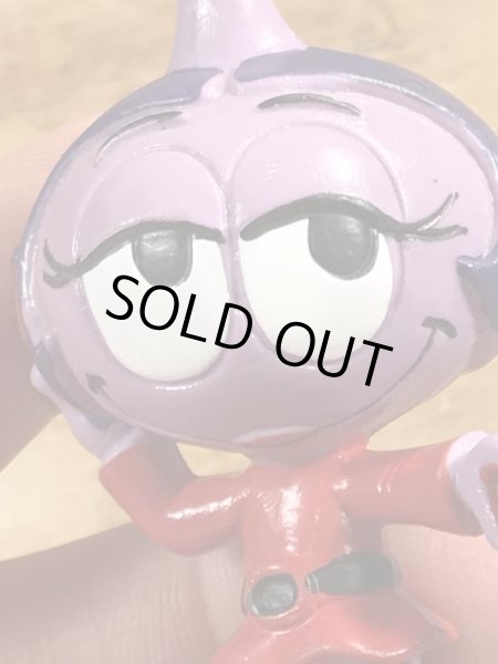 80年代頃のテニスをしているスノークスのビンテージのPVCフィギュア