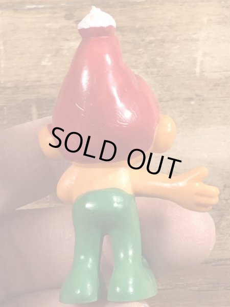 70年代頃のスマーフによく似たグノームファミリーのビンテージのPVCフィギュア