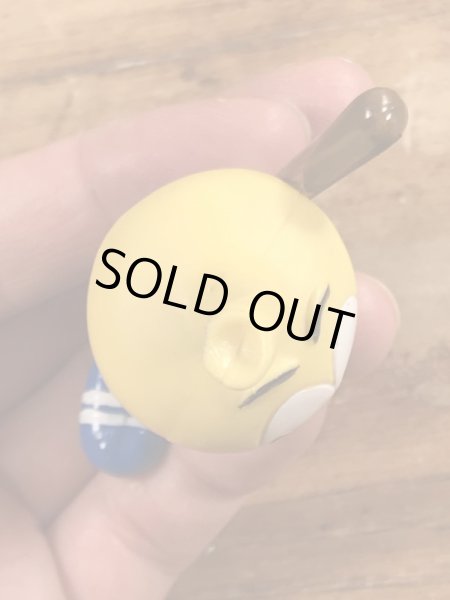 80年代頃の野球をしているスノークスのビンテージのPVCフィギュア