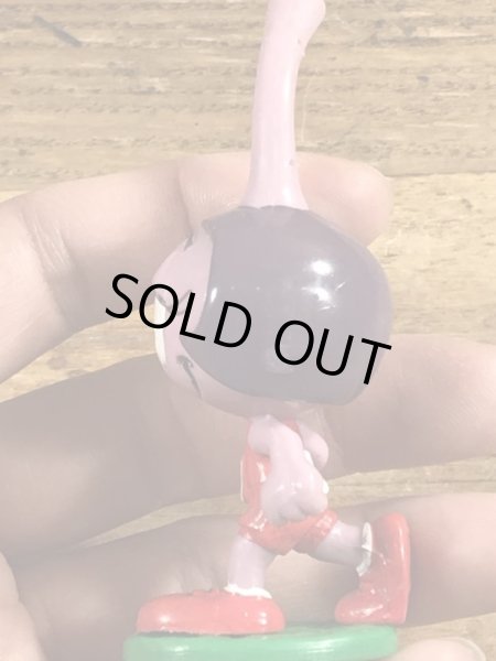 80’sのランニングをしているスノークスのヴィンテージのPVC製フィギュア