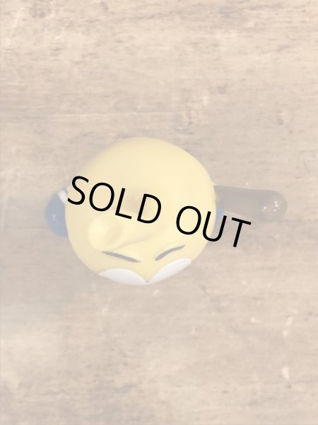 80年代頃の野球をしているスノークスのビンテージのPVCフィギュア