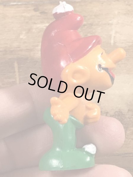 70’sのスマーフによく似たグノームファミリーのヴィンテージのPVC製フィギュア