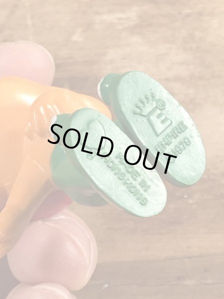 70’sのスマーフによく似たグノームファミリーのヴィンテージのPVC製フィギュア