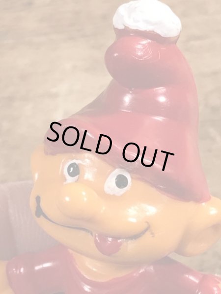 70年代頃のスマーフによく似たグノームファミリーのビンテージのPVCフィギュア