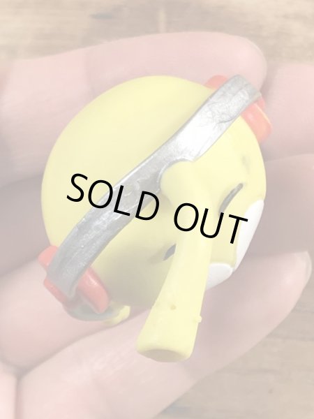 80年代頃のヘッドホンをしているスノークスのビンテージのPVCフィギュア