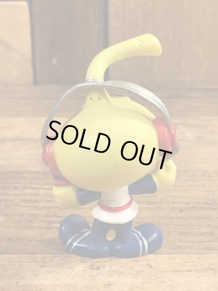 80’sのヘッドホンをしているスノークスのヴィンテージのPVC製フィギュア