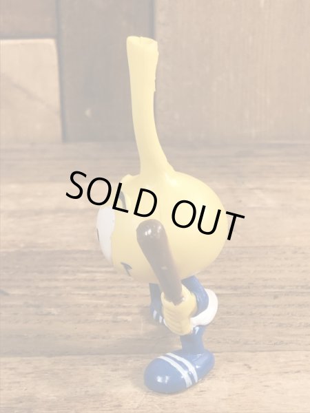 80’sの野球をしているスノークスのヴィンテージのPVC製フィギュア