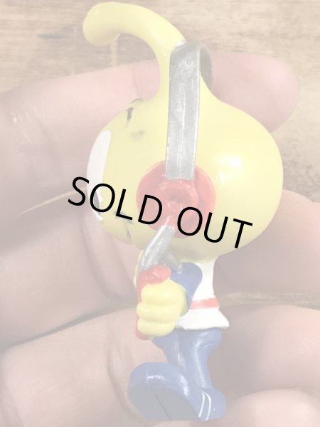 80’sのヘッドホンをしているスノークスのヴィンテージのPVC製フィギュア