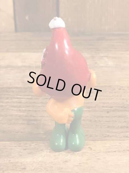 70’sのスマーフに似たグノームファミリーのヴィンテージのPVC製フィギュア