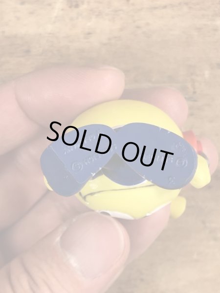 80’sのヘッドホンをしているスノークスのヴィンテージのPVC製フィギュア