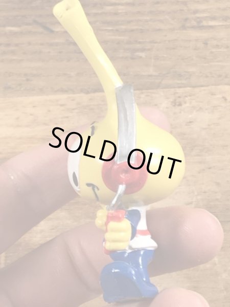 80’sのヘッドホンをしているスノークスのヴィンテージのPVC製フィギュア