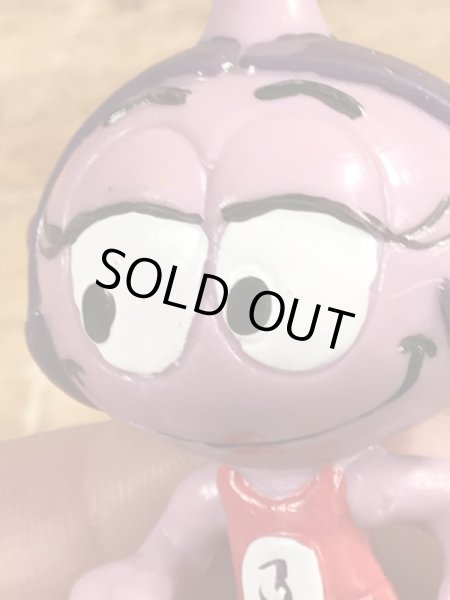 80年代頃のジョギングをしているスノークスのビンテージのPVCフィギュア