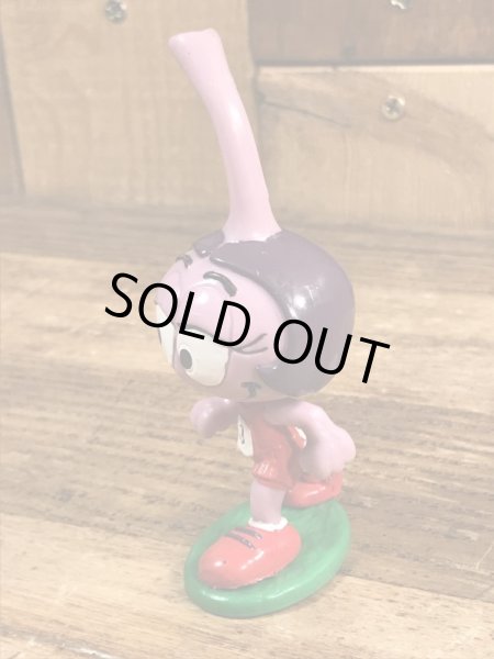 80年代頃のジョギングをしているスノークスのビンテージのPVCフィギュア