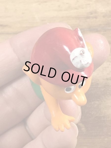 70年代頃のスマーフに似たグノームファミリーのビンテージのPVCフィギュア