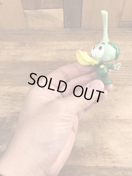 80’sのほら貝を吹いたスノークスのヴィンテージのPVC製フィギュア