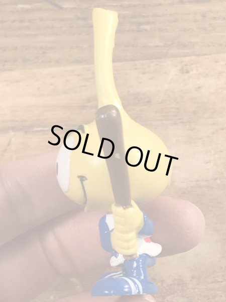 80’sの野球をしているスノークスのヴィンテージのPVC製フィギュア