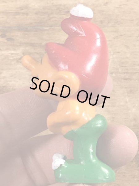 70’sのスマーフによく似たグノームファミリーのヴィンテージのPVC製フィギュア