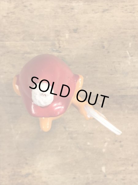 70年代頃のテニスをしているグノームファミリーのビンテージのPVCフィギュア